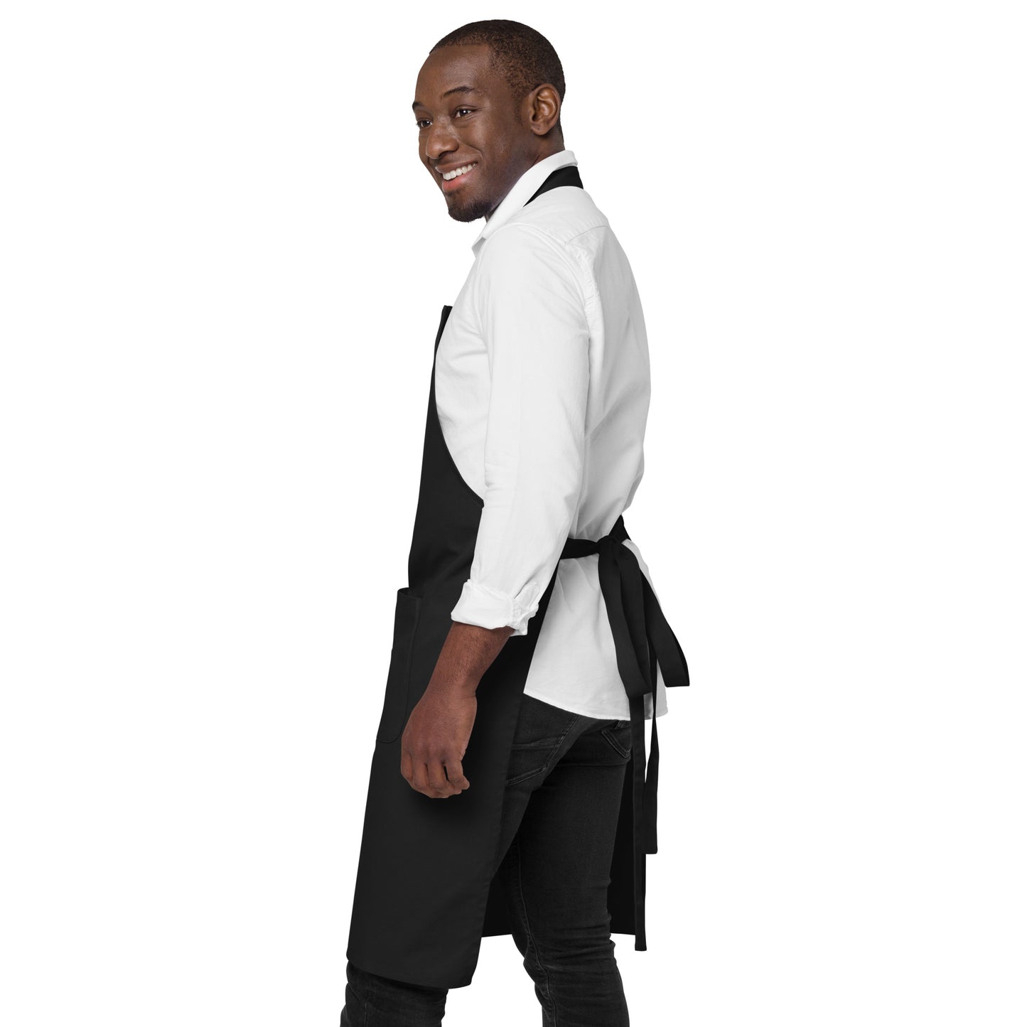 ORGANIC DOUBLE HEART APRON