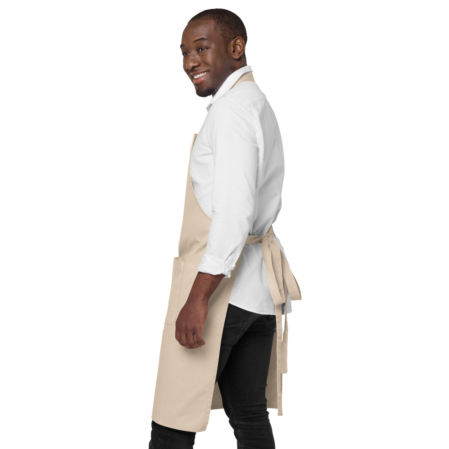 ORGANIC DOUBLE HEART APRON