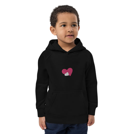 KIDS’ DOUBLE HEART HOODIE