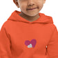 KIDS’ DOUBLE HEART HOODIE