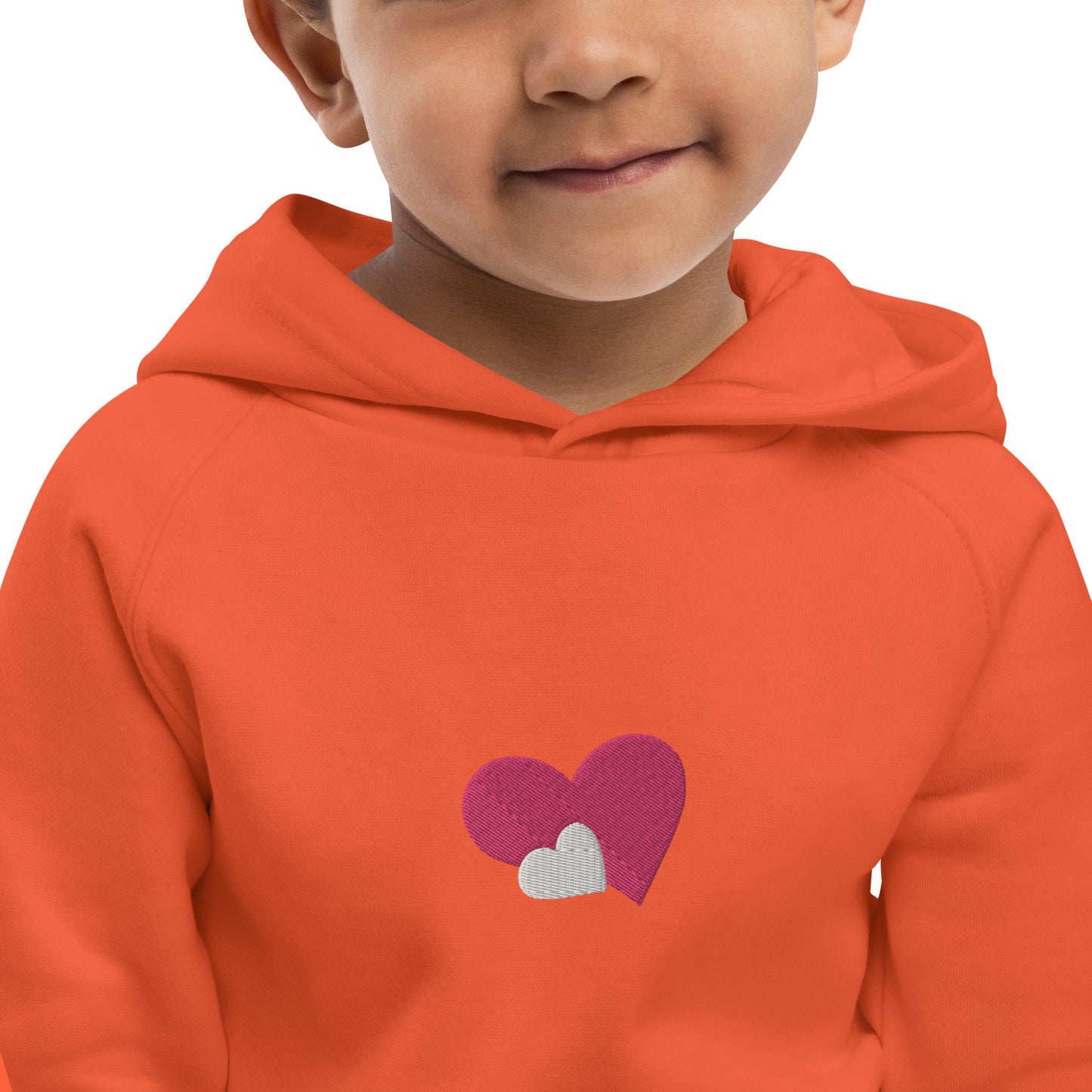 KIDS’ DOUBLE HEART HOODIE