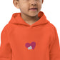 KIDS’ DOUBLE HEART HOODIE