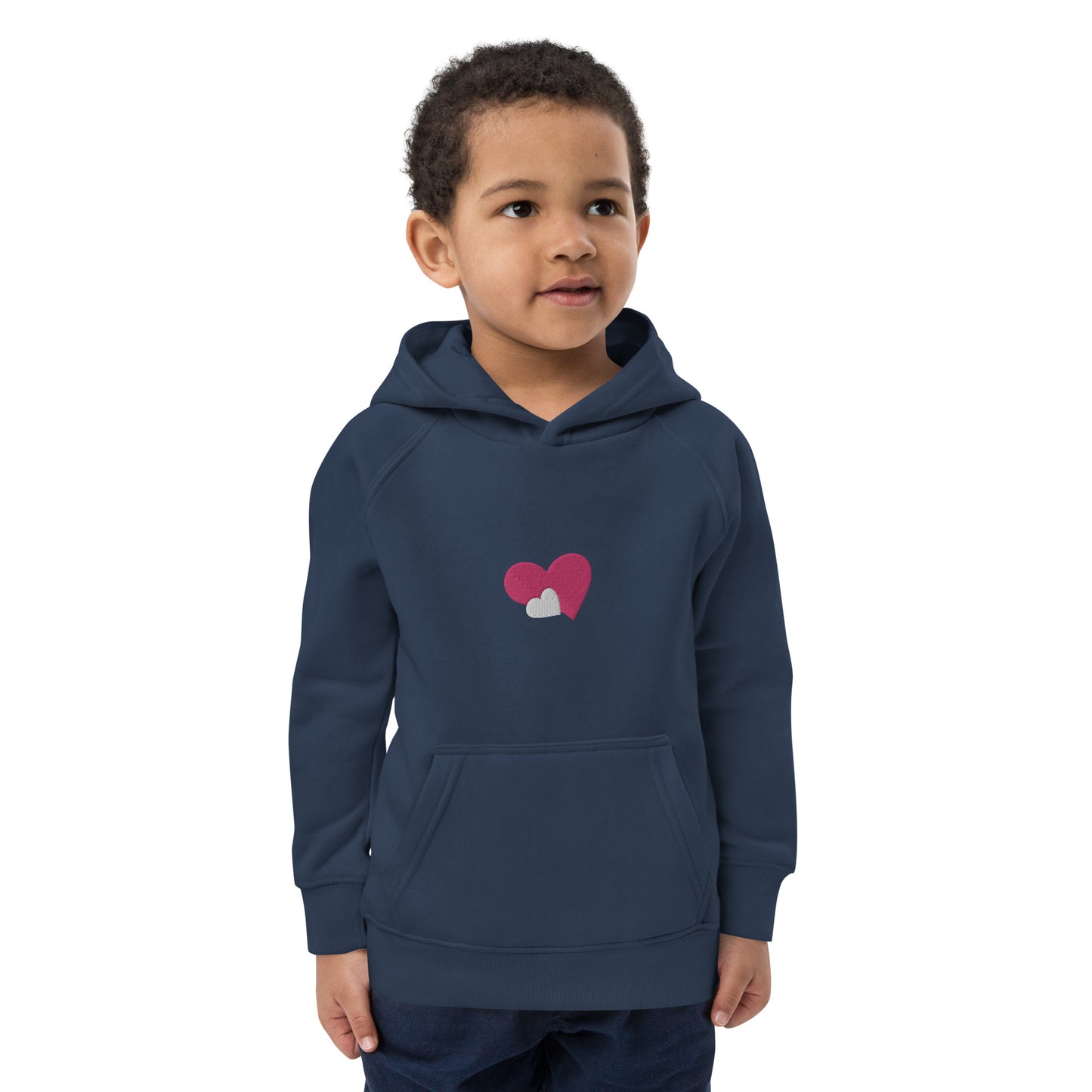 KIDS’ DOUBLE HEART HOODIE