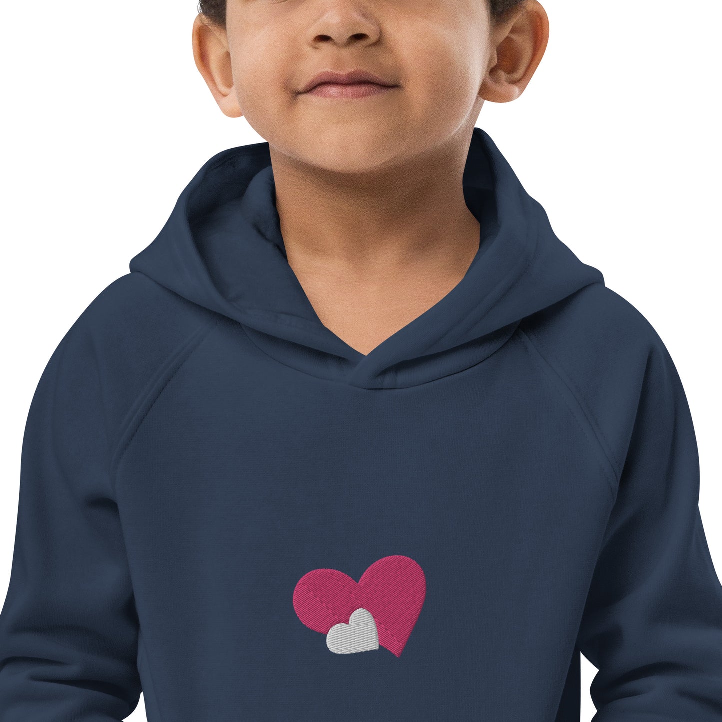 KIDS’ DOUBLE HEART HOODIE