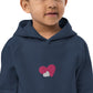 KIDS’ DOUBLE HEART HOODIE