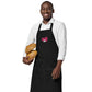 ORGANIC DOUBLE HEART APRON