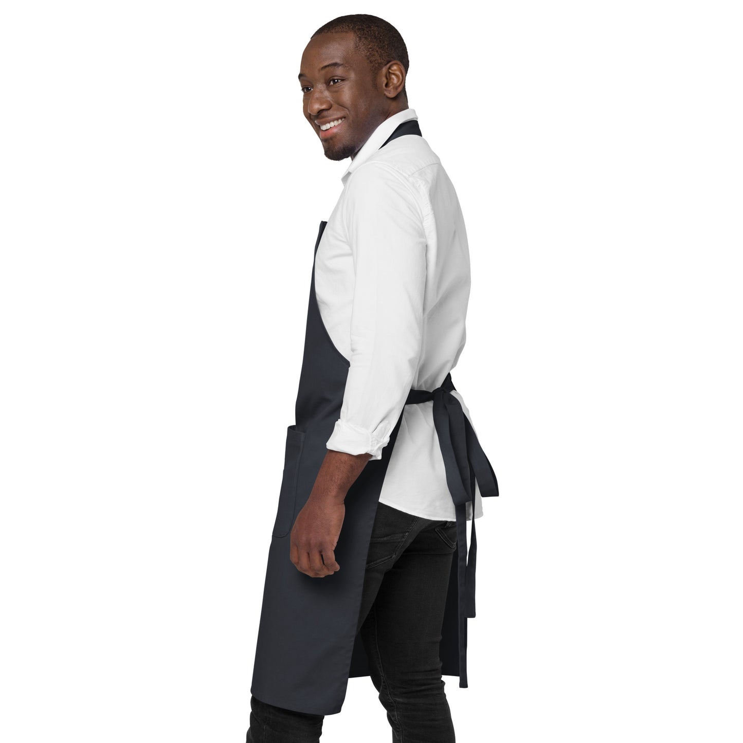 ORGANIC DOUBLE HEART APRON