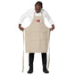 ORGANIC DOUBLE HEART APRON