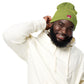ORGANIC RIBBED DOUBLE HEART BEANIE