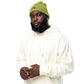 ORGANIC RIBBED DOUBLE HEART BEANIE