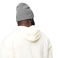 ORGANIC RIBBED DOUBLE HEART BEANIE