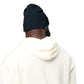 ORGANIC RIBBED DOUBLE HEART BEANIE